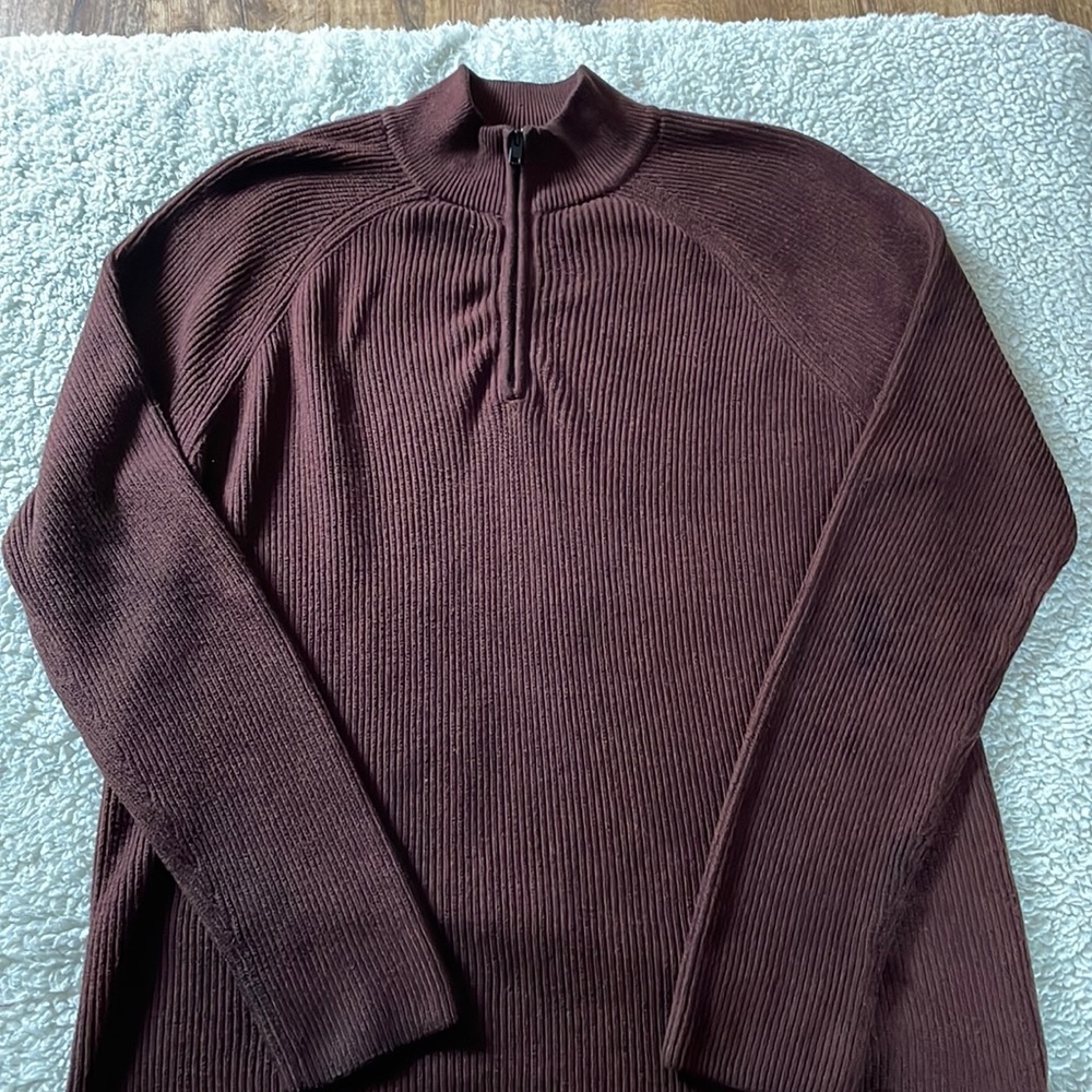 Mens Maroon Express Sweater-Brand New, Tags removed Size XL